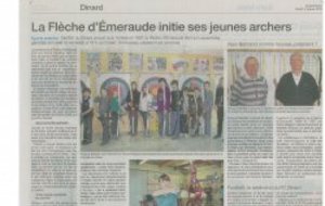 Article de presse dans OUEST FRANCE